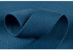 Tassenband Katoen Jeans 25mm