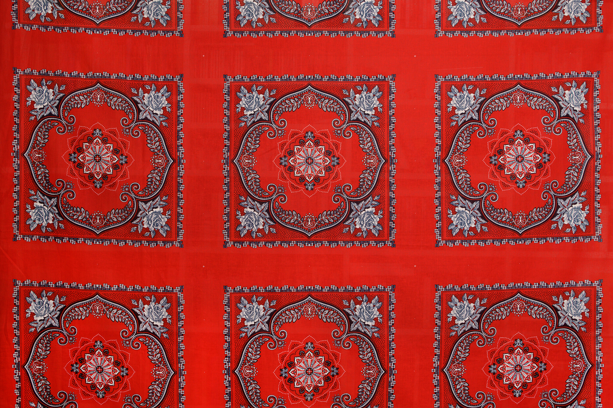 Zakdoeken Stof Paneel Roos - Klavier