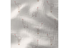 Hydrofiel Katoen Stof Lumpy