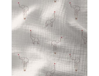 Hydrofiel Katoen Stof Lumpy