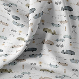 Katoen Poplin Stof - GOGOGO