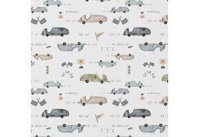 Katoen Poplin Stof - GOGOGO