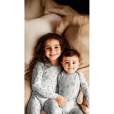 Jersey Katoen Stof Digitale Print - Bosvriendjes - Ecru