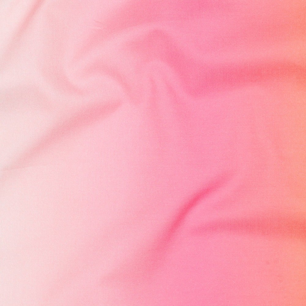 Katoen Voile Stof Digitale Print - Regenboog - Multicolor