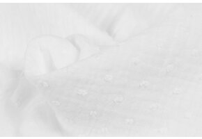 Hydrofiel Stof Dobby - Wit