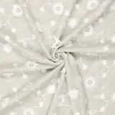 Katoen Embroidery Catchy Madelief Naturel