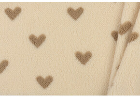 Hartjes Teddy Stof Naturel