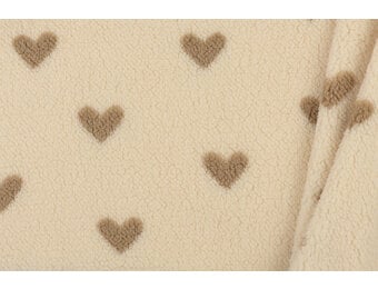 Hartjes Teddy Stof Naturel