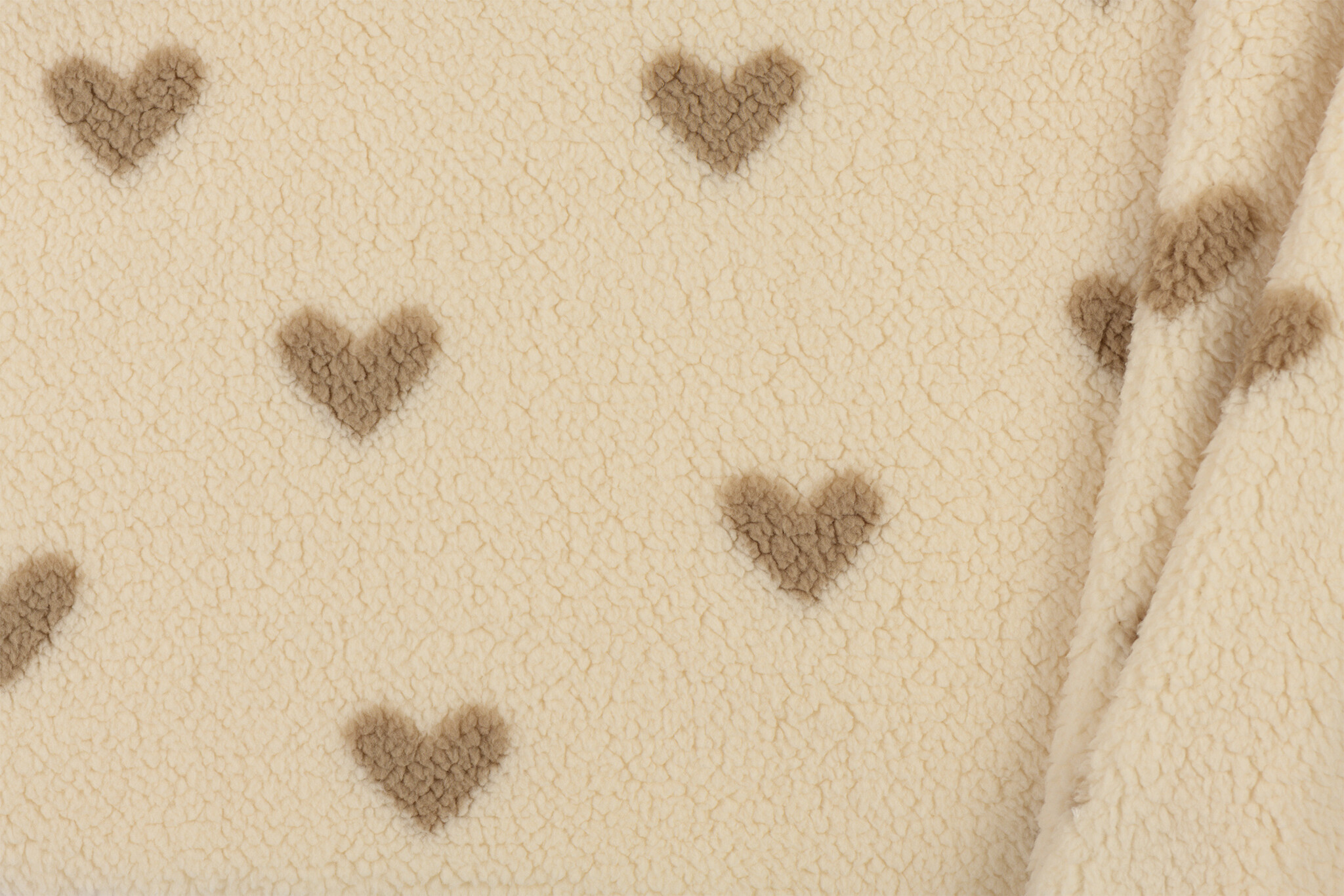 Hartjes Teddy Stof Naturel