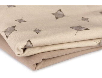 Jersey Katoen Digitale Print - Pijlstaartrog