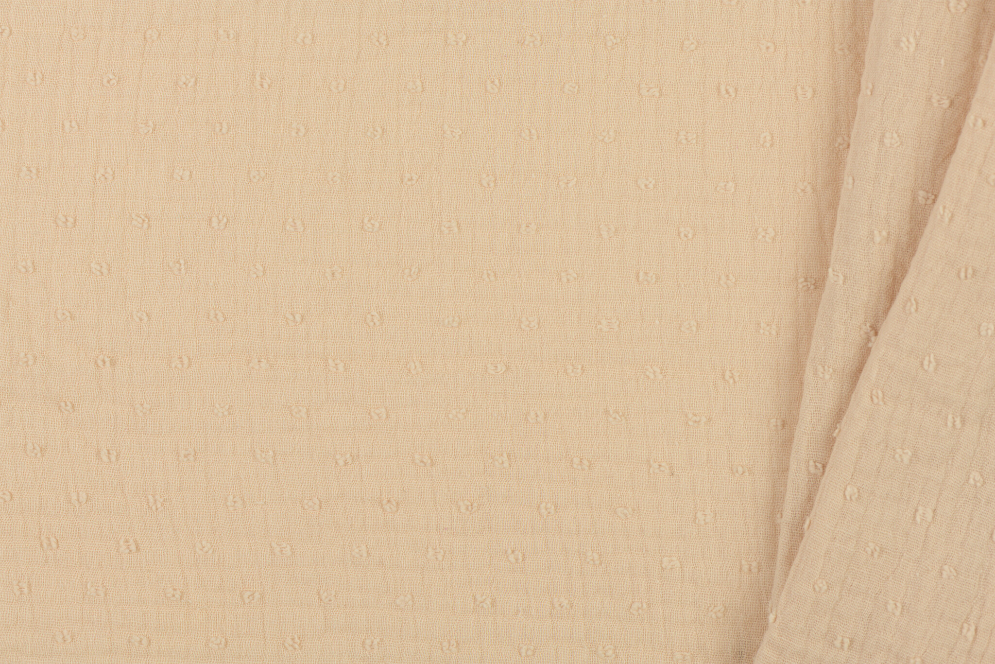 Hydrofiel Stof Dobby - Licht Beige