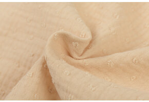 Hydrofiel Stof Dobby - Licht Beige