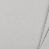 Fleece Katoen Stof (Sherpa) Zilver Grijs