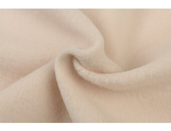 Fleece Katoen Stof (Sherpa) Naturel