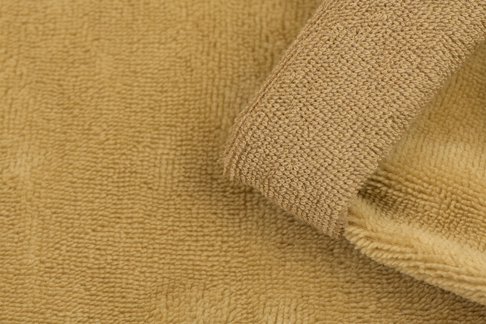 Bamboe Badstof Goudbeige – Zacht, Duurzaam & Veelzijdig