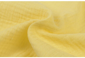 Baby Cotton – Mousseline Stof - Lemon