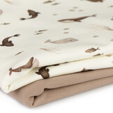 Jersey Katoen Digitale Print - Zee Walvis