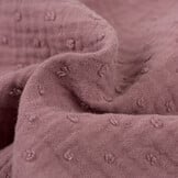 Hydrofiel Stof Dobby - Mauve