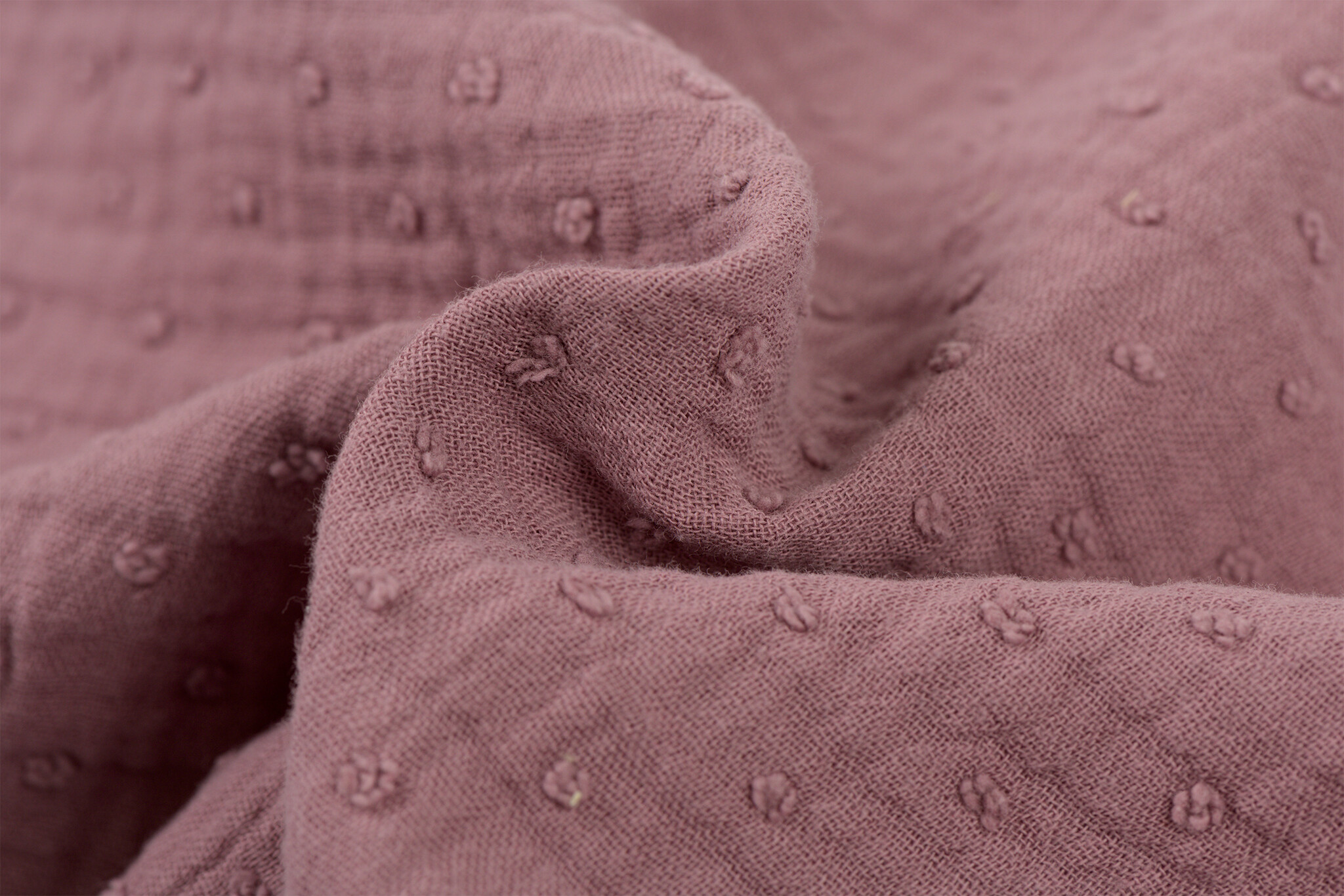 Hydrofiel Stof Dobby - Mauve