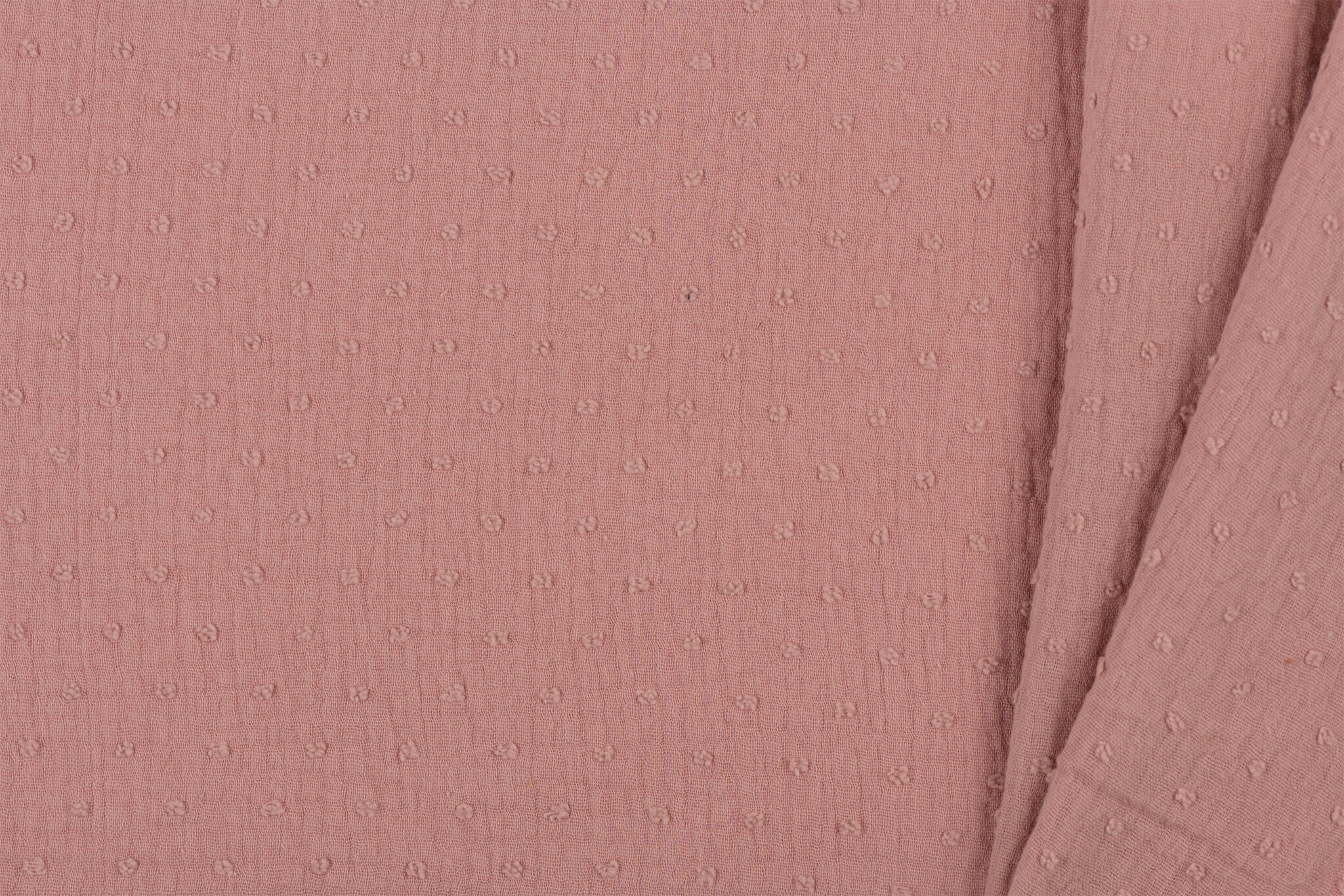 Hydrofiel Stof Dobby - Oud Roze
