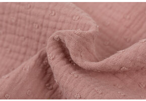 Hydrofiel Stof Dobby - Oud Roze