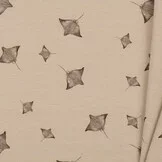 Jersey Katoen Digitale Print - Pijlstaartrog