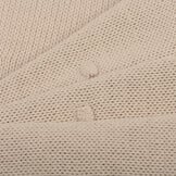 Dot Big Knit Stof - Licht Beige