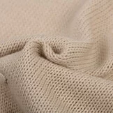 Dot Big Knit Stof - Licht Beige