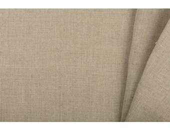 Linnen Stof European Flax – 280 g/m² – Donker Naturel