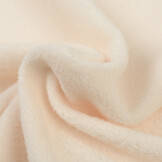 Minky Fleece Plain New Ecru