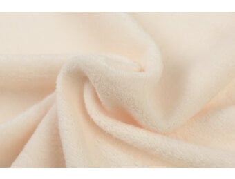 Minky Fleece Plain New Ecru
