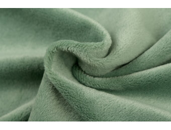 Minky Fleece Plain Rozemarijn