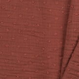 Hydrofiel Stof Dobby - Dusty Terra