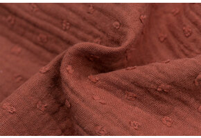 Hydrofiel Stof Dobby - Dusty Terra