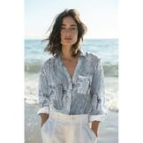 Unique Crafted Batik Katoen Stof -Emerald