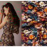 Viscose Stof - Zomerbloei Multicolor