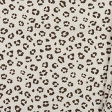 Katoen Poplin Mini Panterprint - Off White