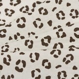 Katoen Poplin Mini Panterprint - Off White