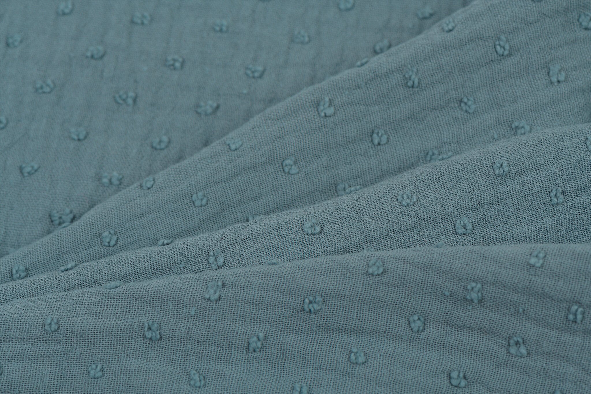 Hydrofiel Stof Dobby - Jeans