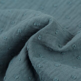 Hydrofiel Stof Dobby - Jeans