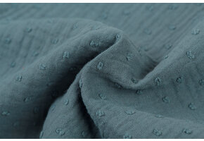 Hydrofiel Stof Dobby - Jeans