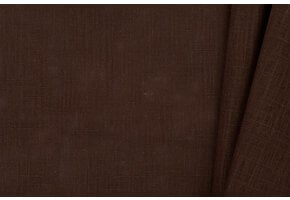 Linnen Stof Donker Bruin