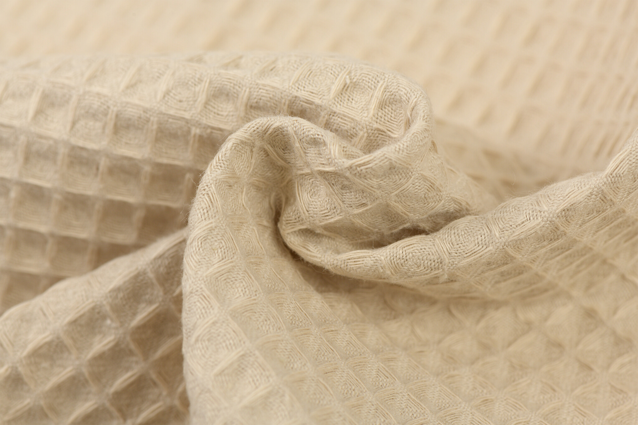 Wafelkatoen Pique New Linnen