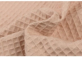 Wafelkatoen Pique Zacht Toscane