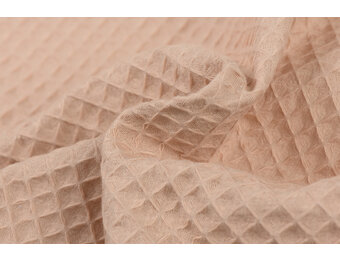 Wafelkatoen Pique Zacht Toscane