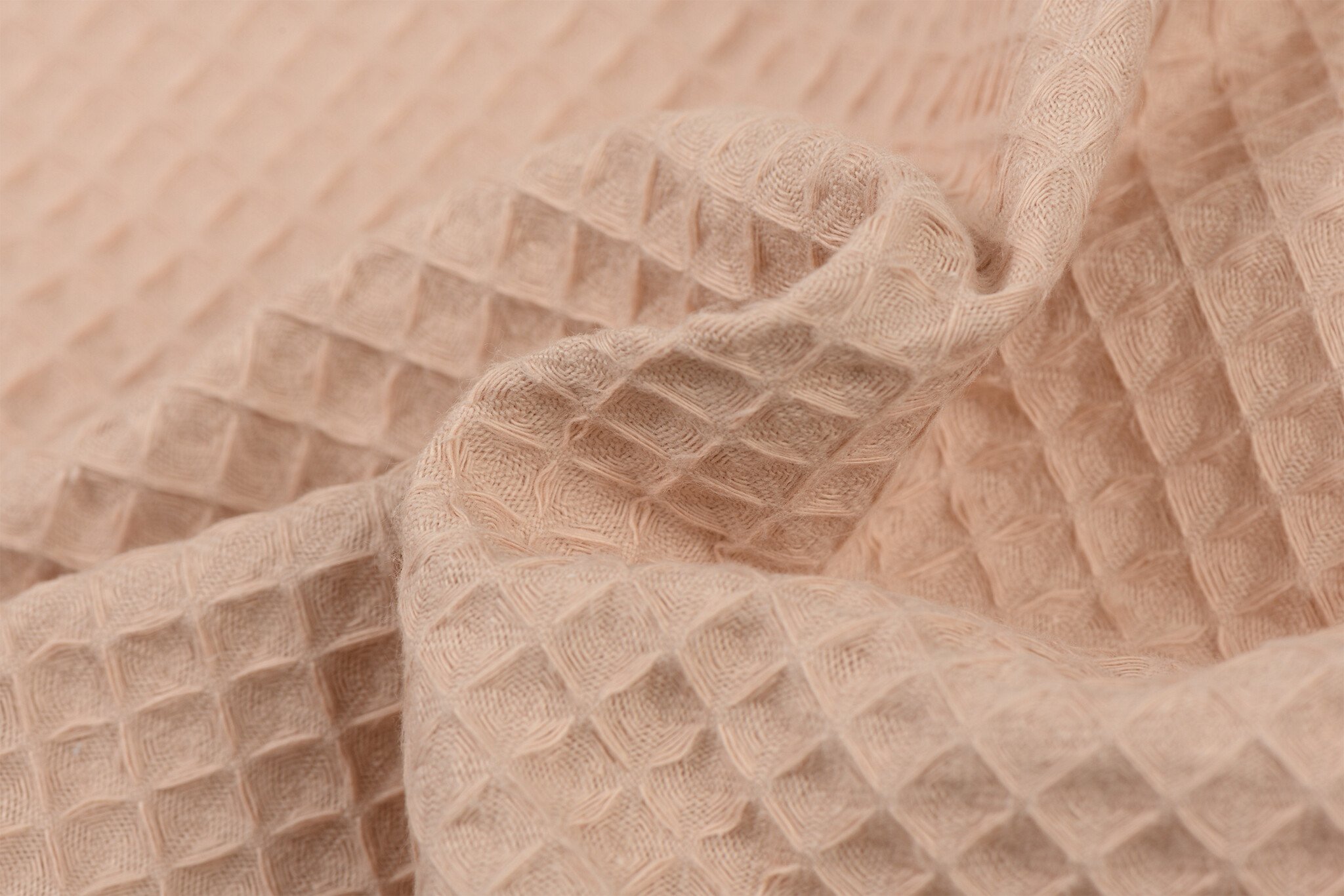 Wafelkatoen Pique Zacht Toscane