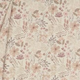 Poplin Katoen Digitale Print - Bosplanten