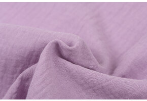 Baby Cotton – Mousseline Stof - Lila
