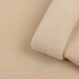 Joggingstof Licht Beige – Zacht, Warm & Comfortabel