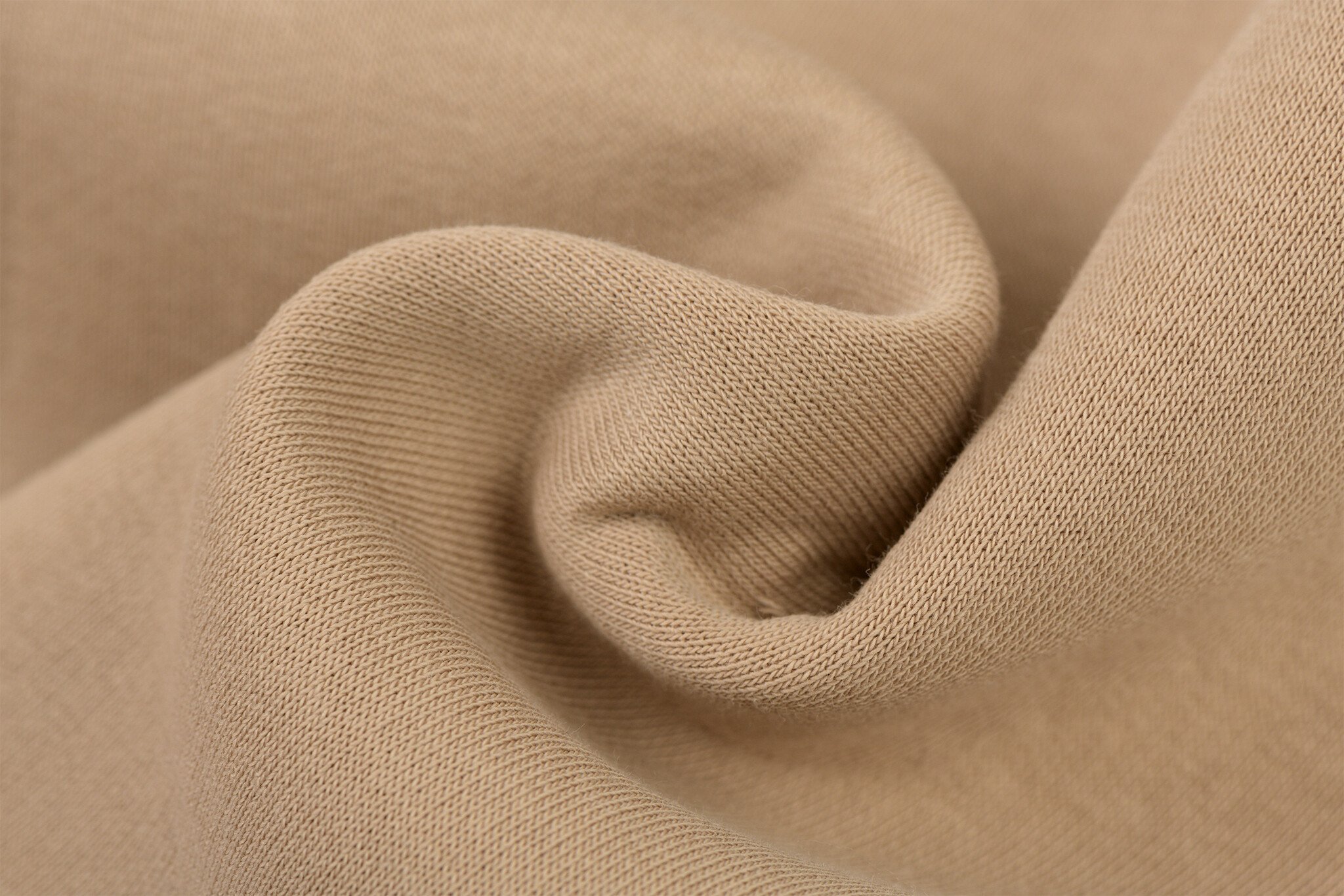 Joggingstof Donker Beige – Zacht, Warm & Comfortabel